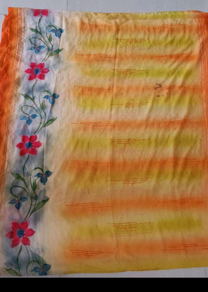 Daily Wear Saree With Flaws