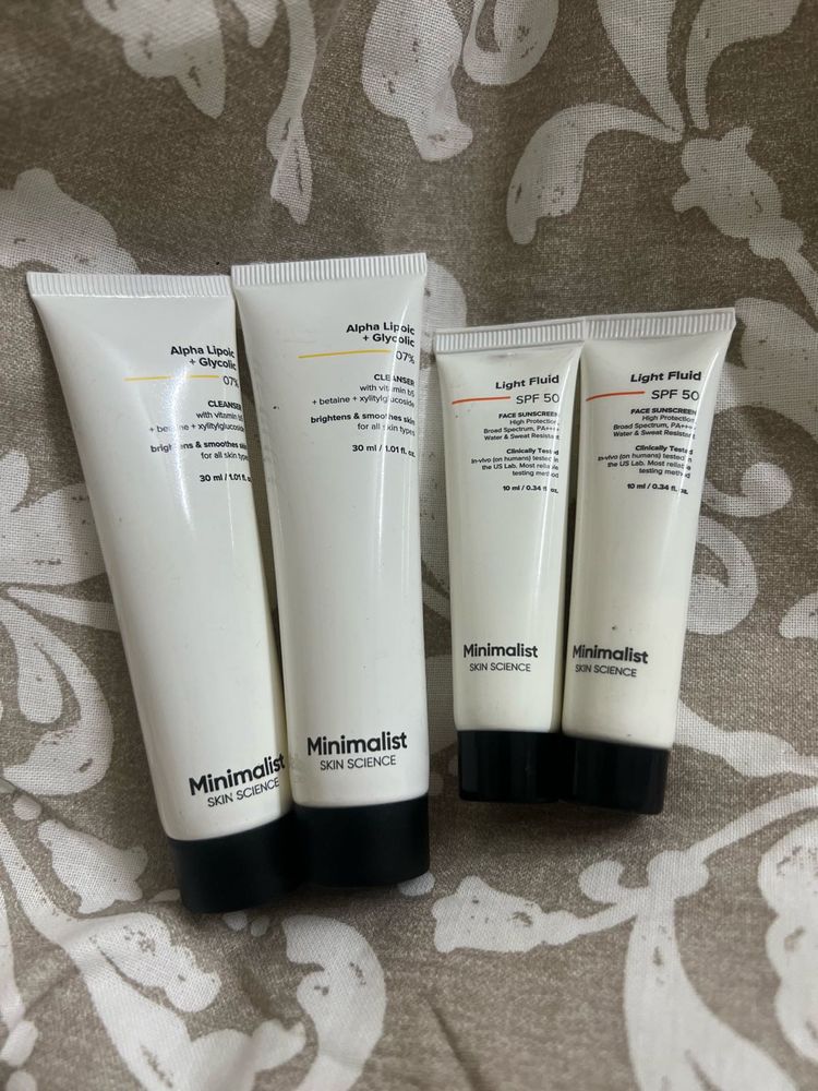 Minimalist Skin Science Set