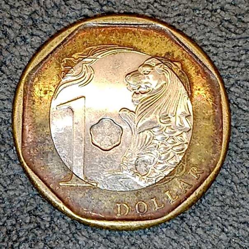 Singapore One Dollar Coin