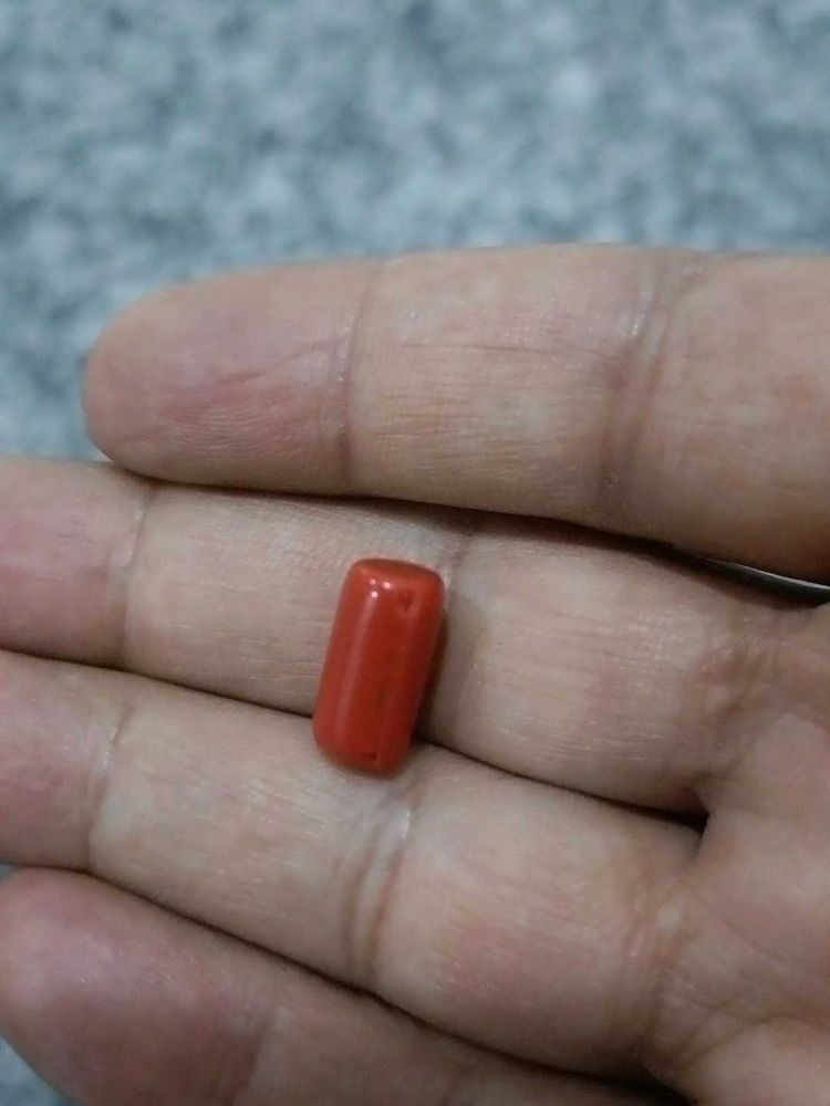 Vintage Red Coral Bead