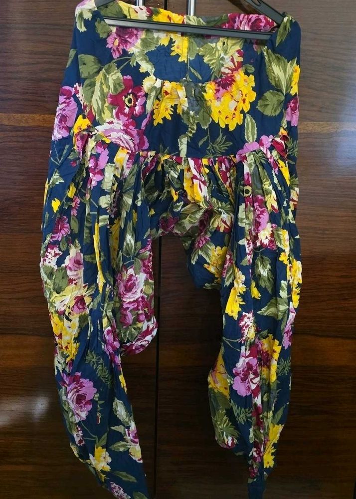 Floral Print Salwar Kameez