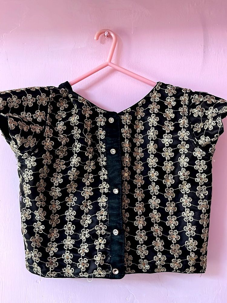 Floral Embroidered Blouse