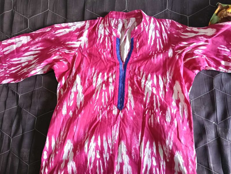 Pink Ethnic Kurta