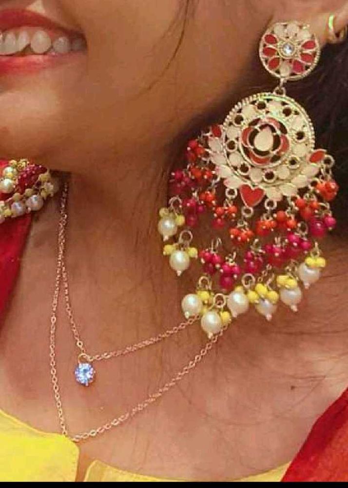 Long Traditional Earrings
