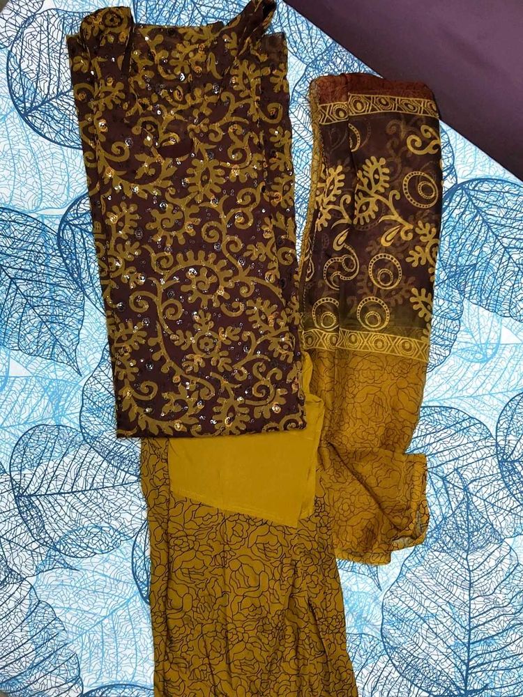 Salwar Suit With Dupatta