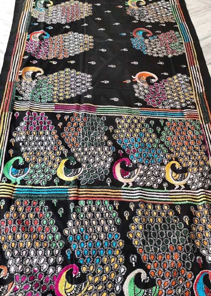 Kantha Stitched Saree