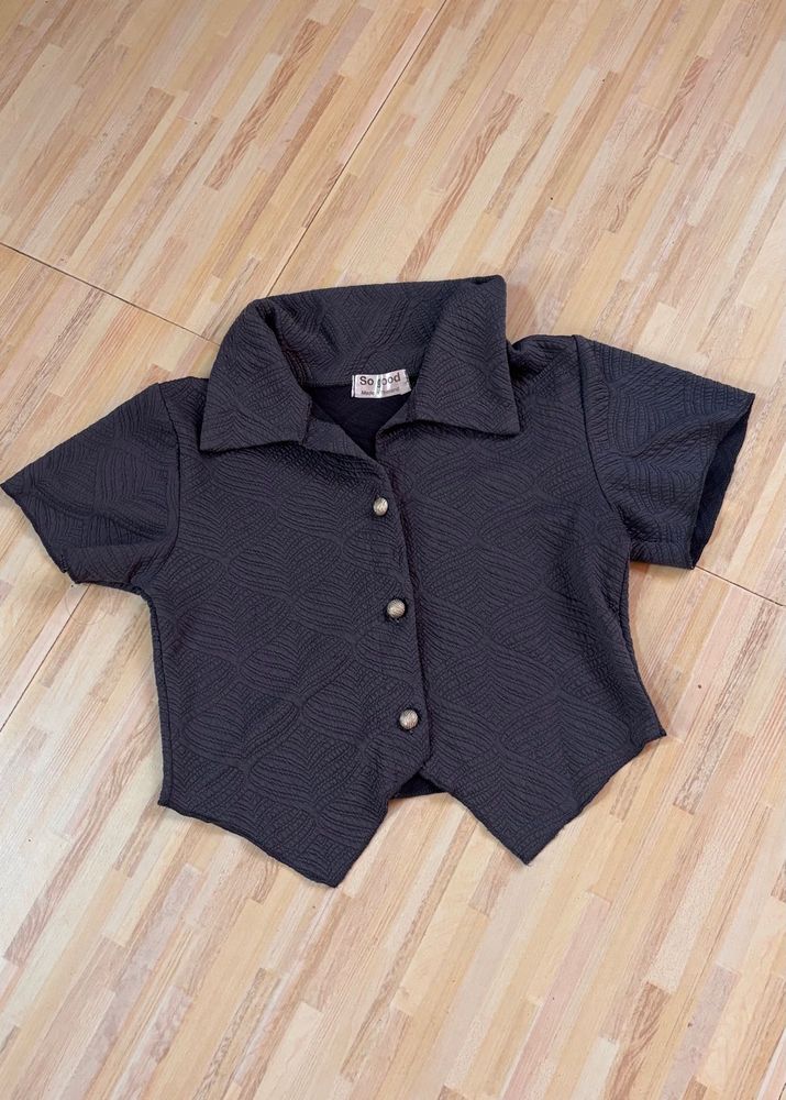 Vintage Style Crop Top