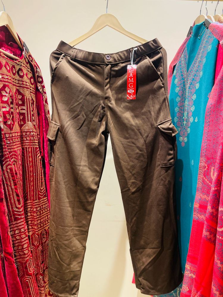 Brown Cargo Pants