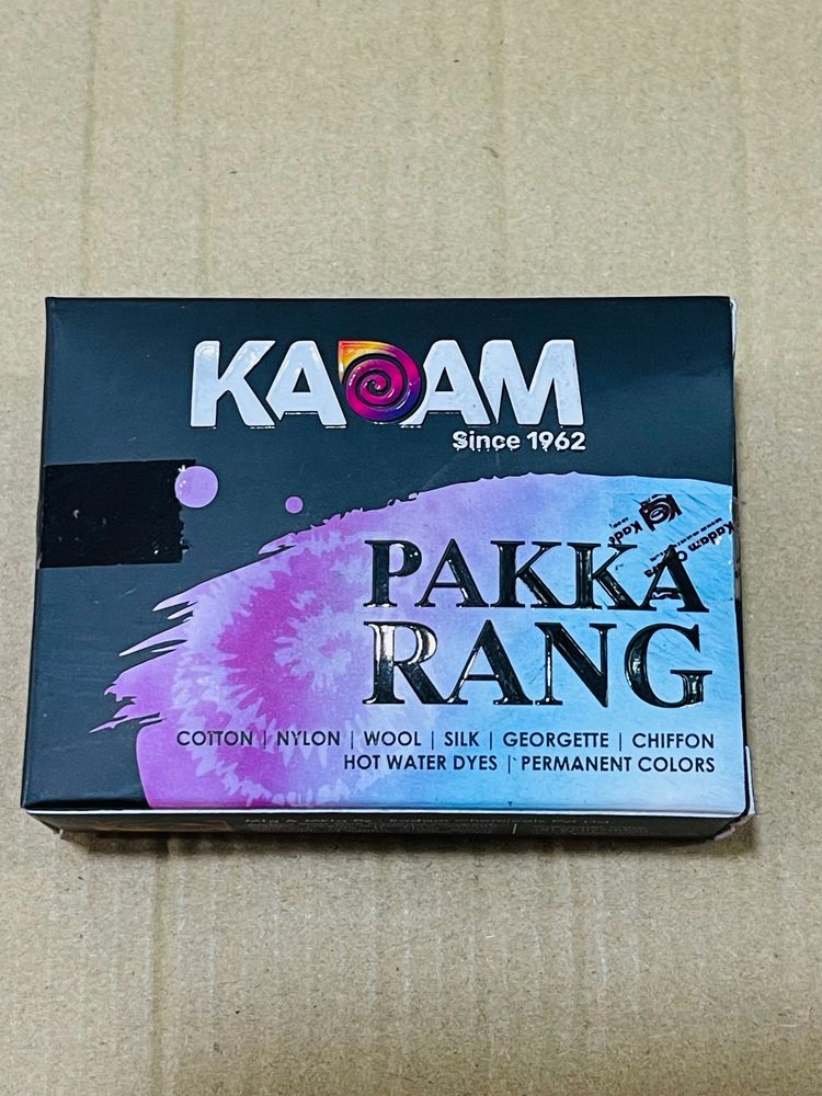 Kadam Pakka Rang - Black 17 50grm : With Dyfix-5pc