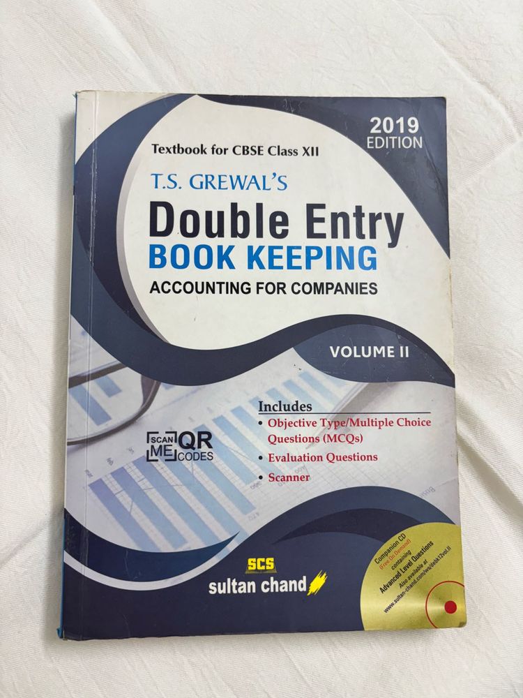 T.S Grewal’s Double Entry Book Keeping