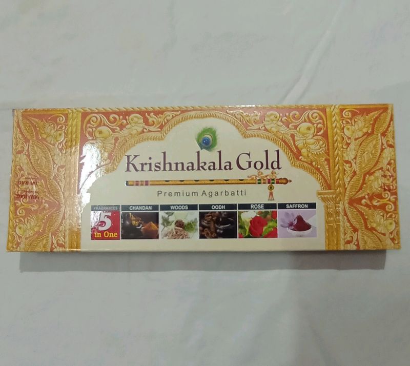 Agarbatti 12 Box-Krishnakala Gold