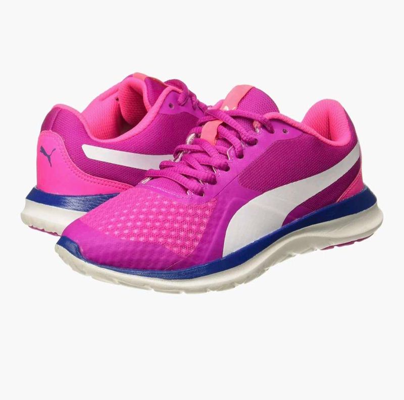 Puma Pink Sports Shoes With Box