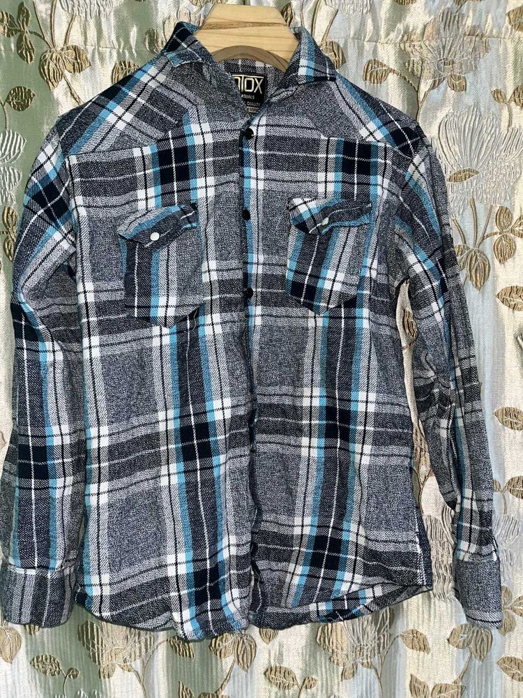 MULTI Plaid Flannel Shirt