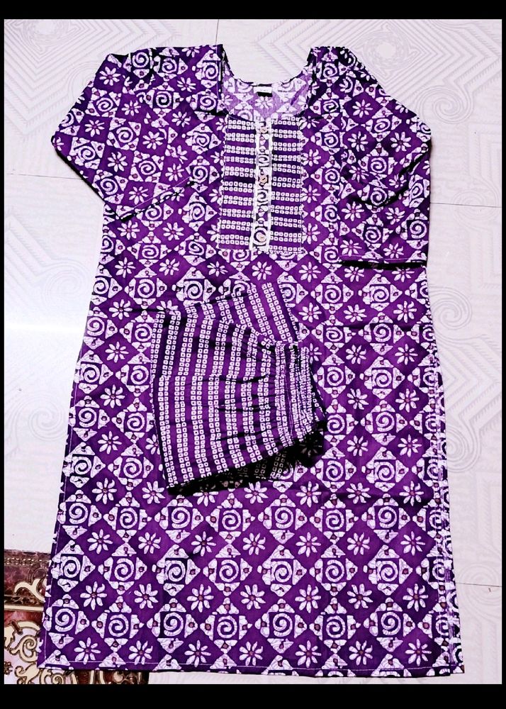 Brand New Cotton Kurta Pant Set Xxl