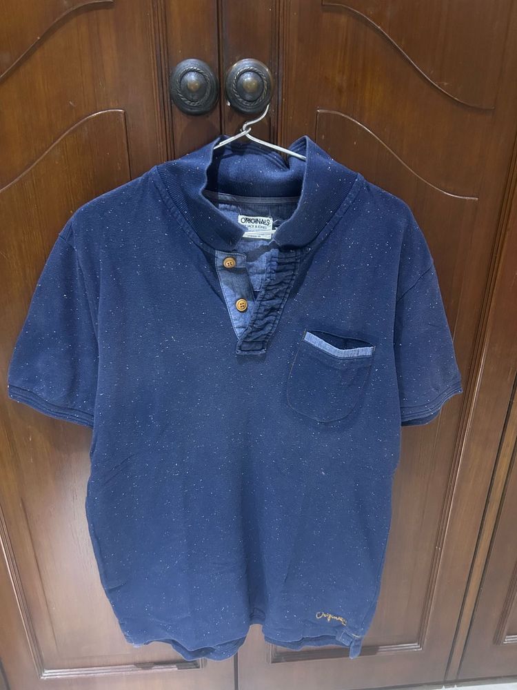 Original Marines Blue Polo
