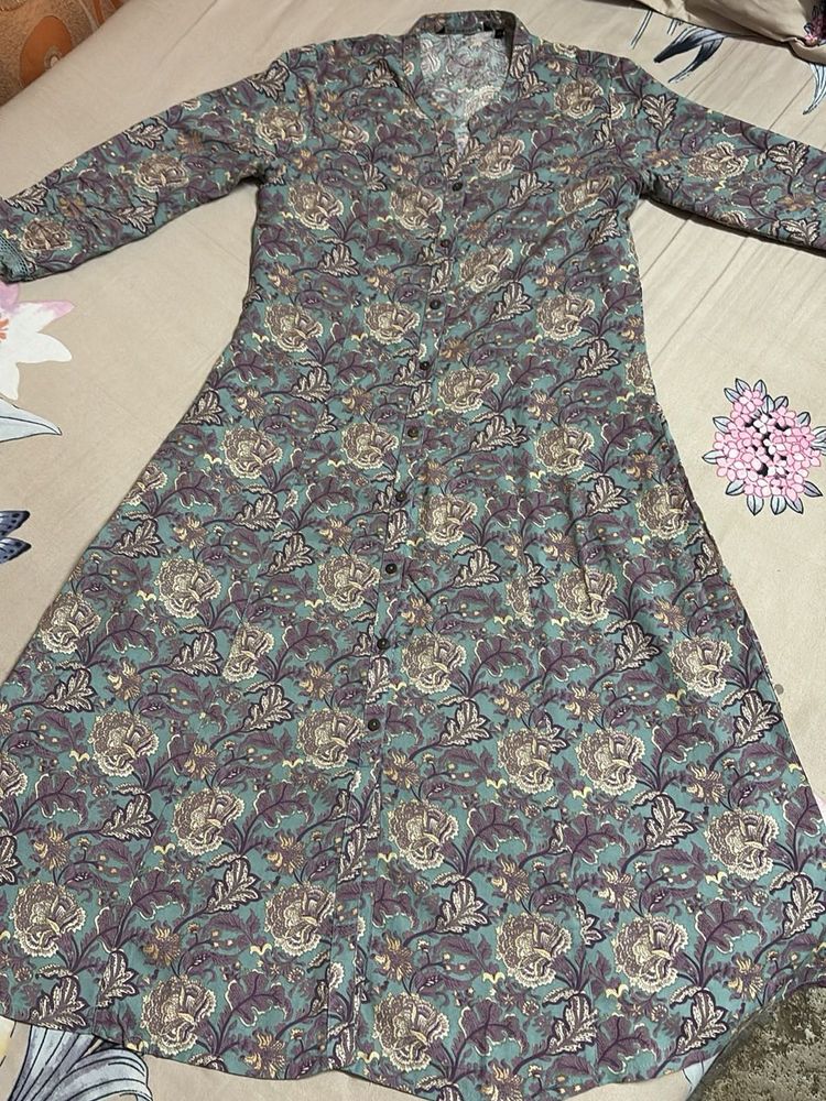 Floral Print kurta