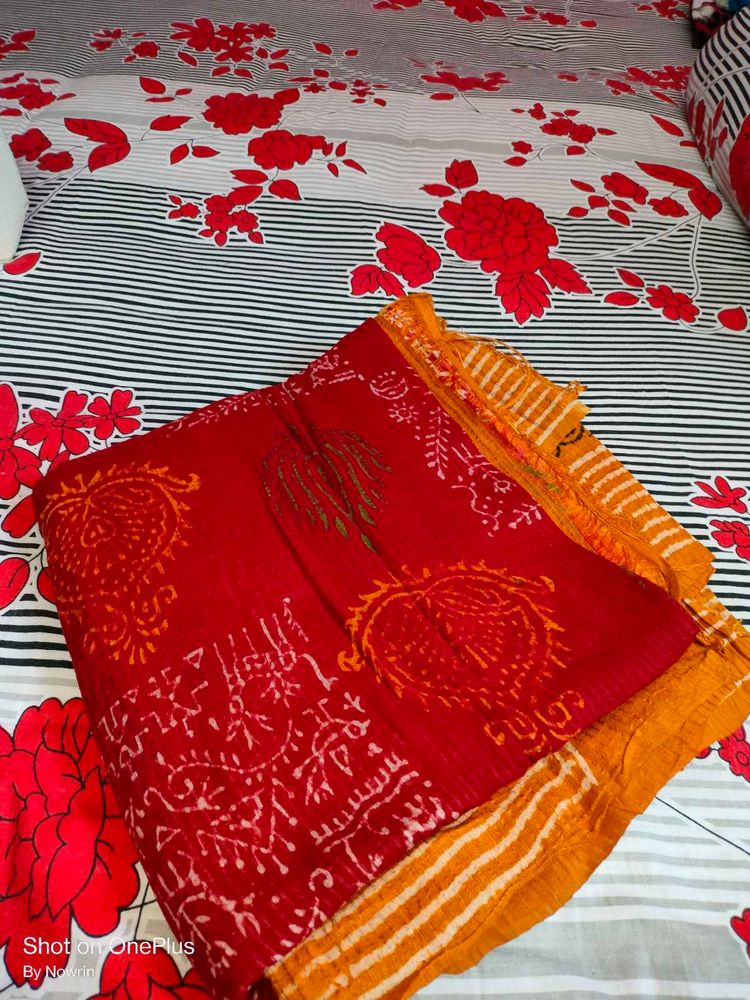 Pure Cotton Saree