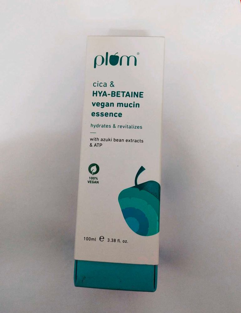 Plum Cica &amp; HYA-BETAINE Vegan Mucin Essence