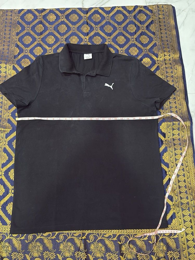 Puma Black Polo Shirt