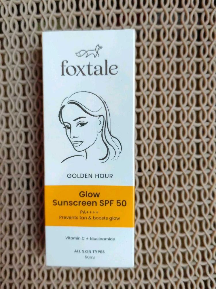 Foxtale Glow Sunscreen SPF 50
