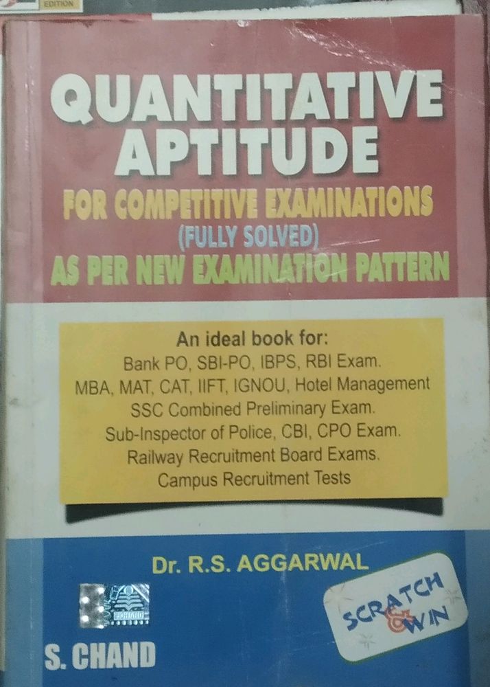 Quantitative Aptitude RS AGARWAL