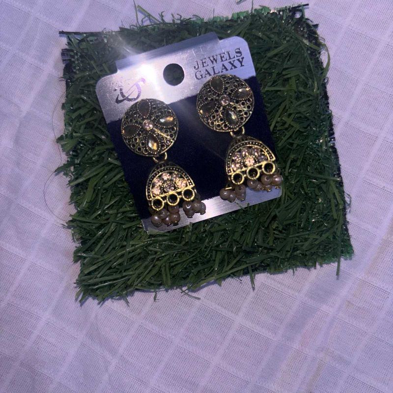 Jewels Galaxy Jhumka Earrings