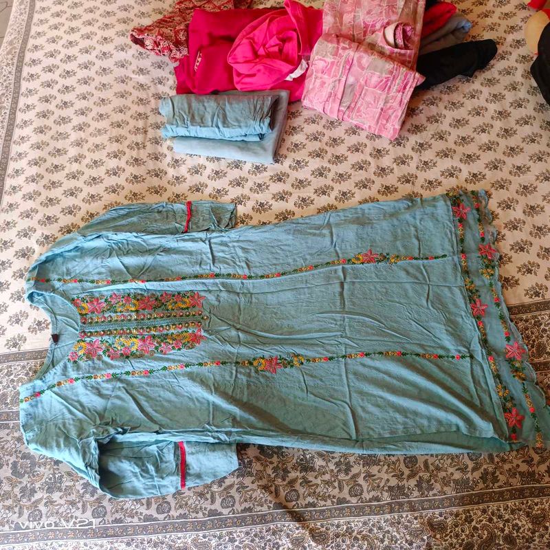 Sky Blue 3 Pc. Suit