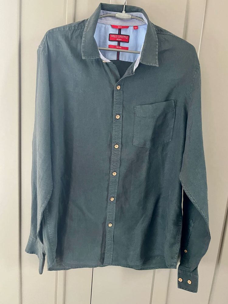 wills lifestyle Linen Shirt