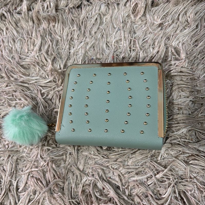 Chic Mint Green Wallet