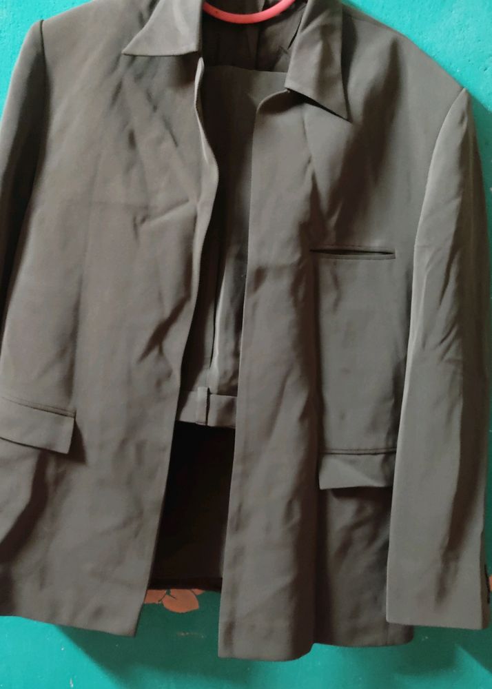 coat pant grey colour