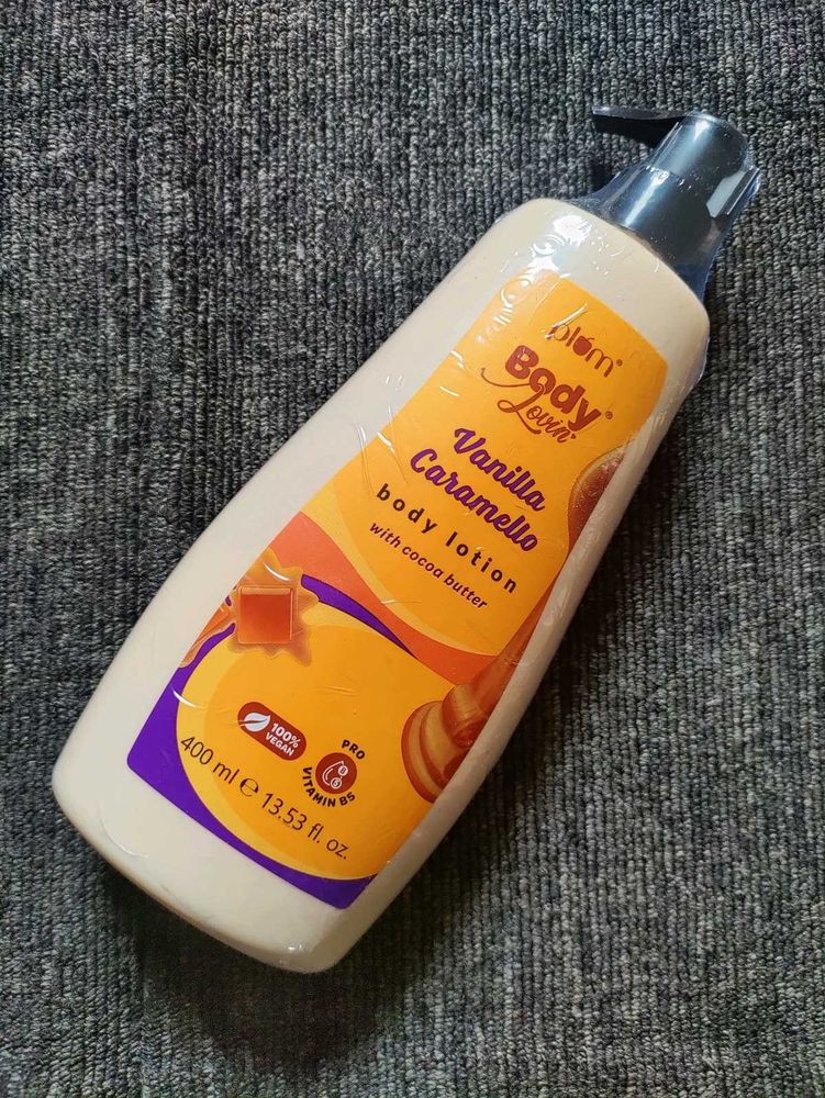 Plum vanilla caramello lotion