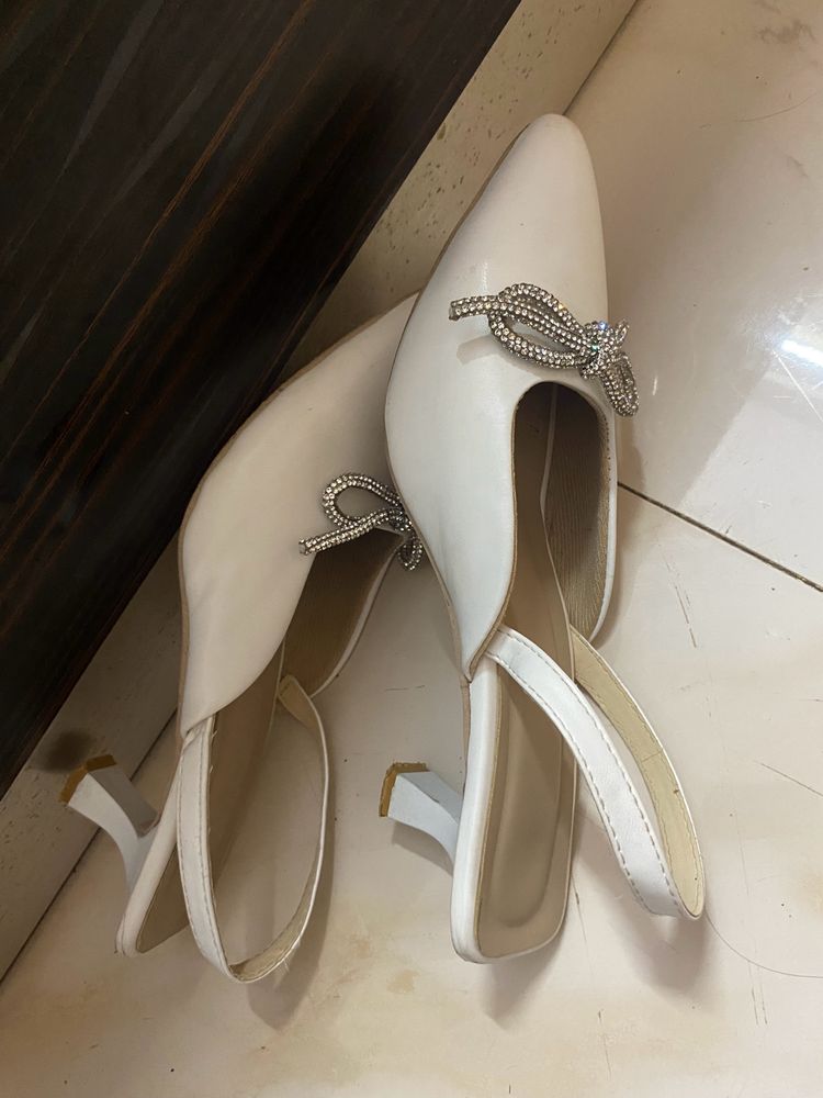 Rhinestone Stylish Heels