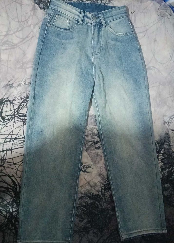 Light Wash Denim Jeans