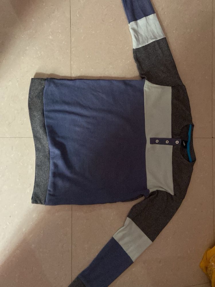 Colorblock Long Sleeve Top