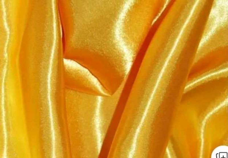 Yellow Fabric Material 5 mtr