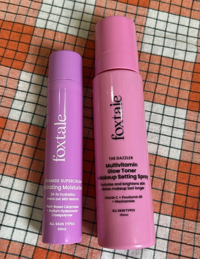 Foxtale Combo 💫Toner &amp; Moisturiser 💥