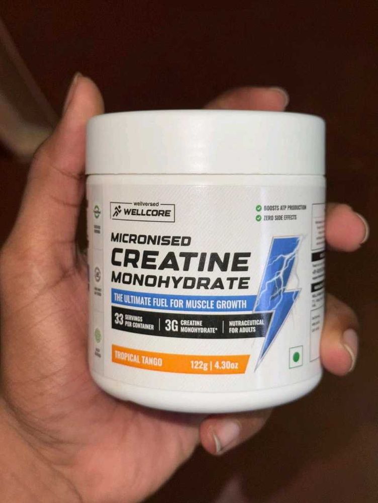 Wellcore Micronised Creatine Monohydrate (122g). F