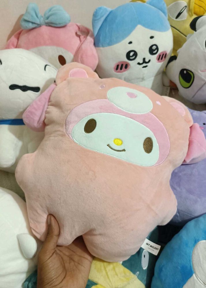 Cute Pink My Melody Plushie Pillow Sanrio