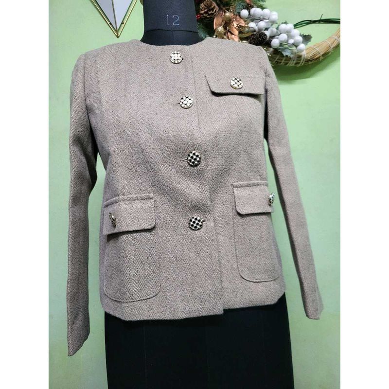 Tweed Woolen Blazer