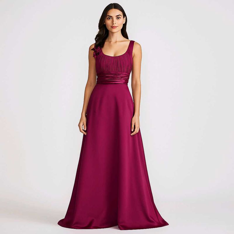 Elegant Magenta Gown Price Drop 🎊🎉