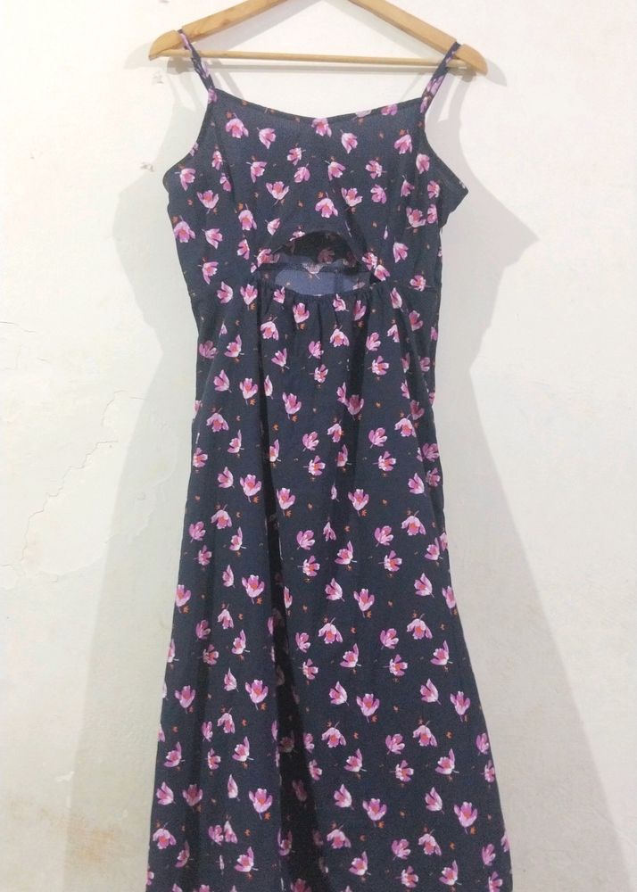 Floral Sleeveless Frock