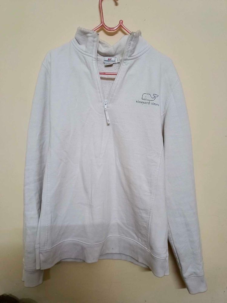 White Coloured Sweatshirt