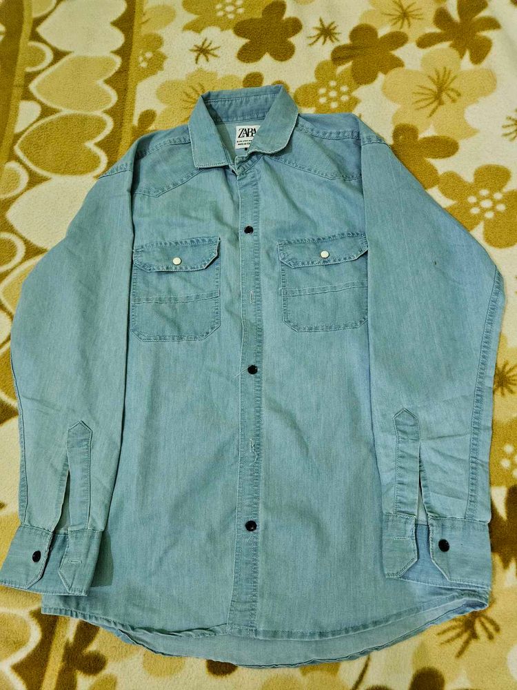 Zara Denim Shirt