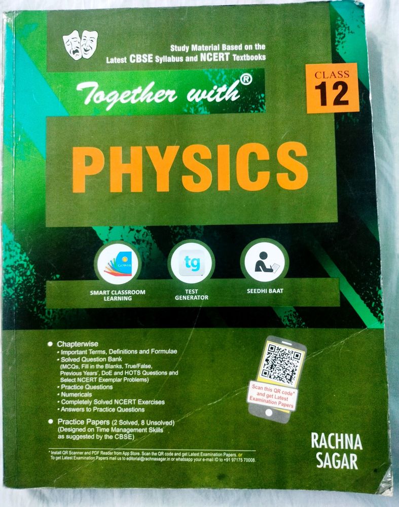 NCERT Physics Class 12th Solutions Book
