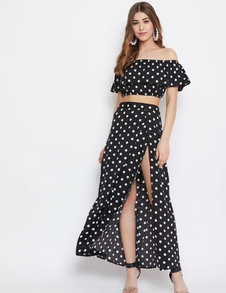 Polka Dot Two-Piece Berrylush Dress Set