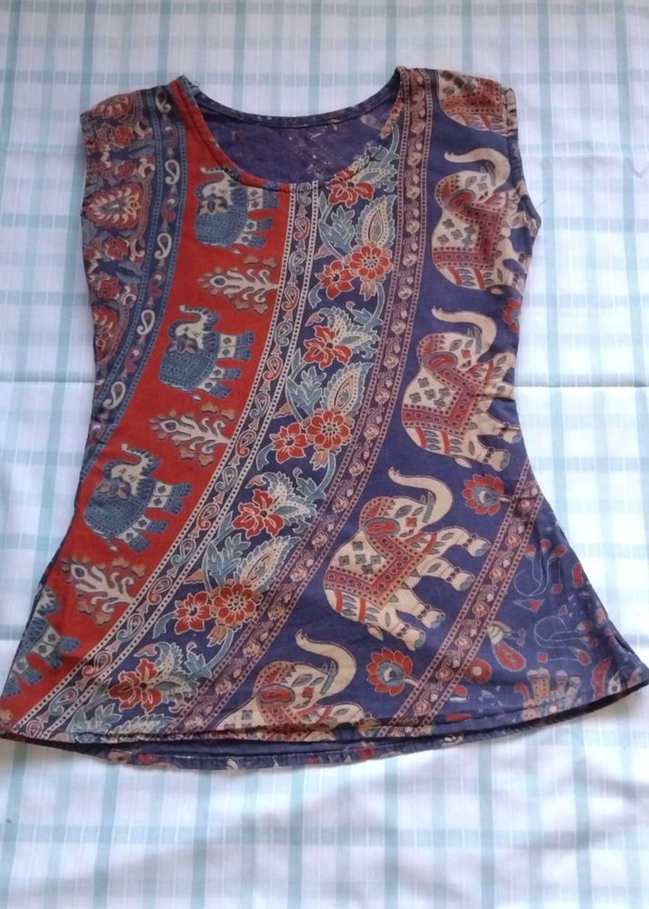 desi y2k Sleeveless Top