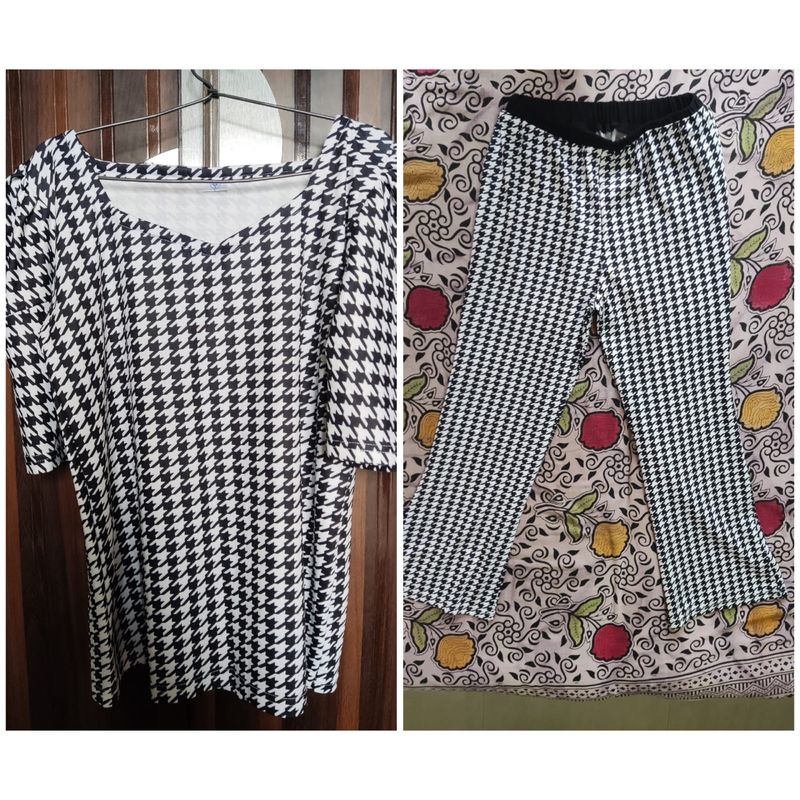 Clearance Sale Geometric Print Co ord Set