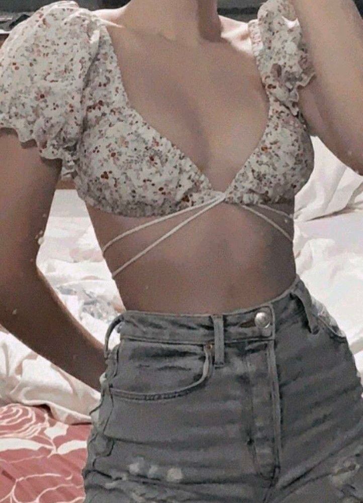 Shein Floral Bralette Top❤️