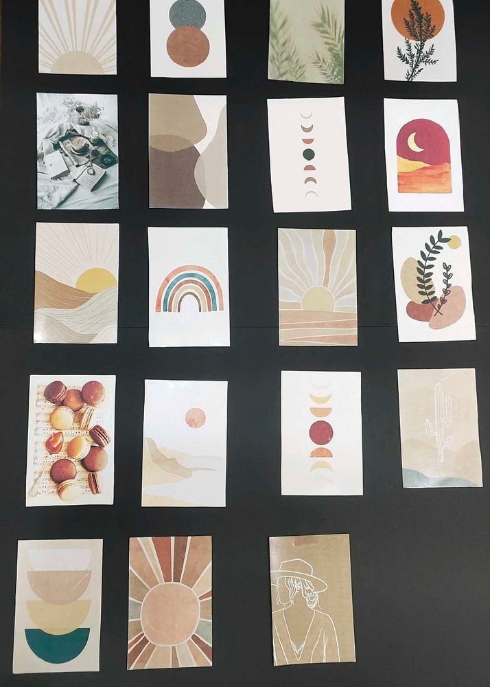 Aesthetic Print Set - boho theme