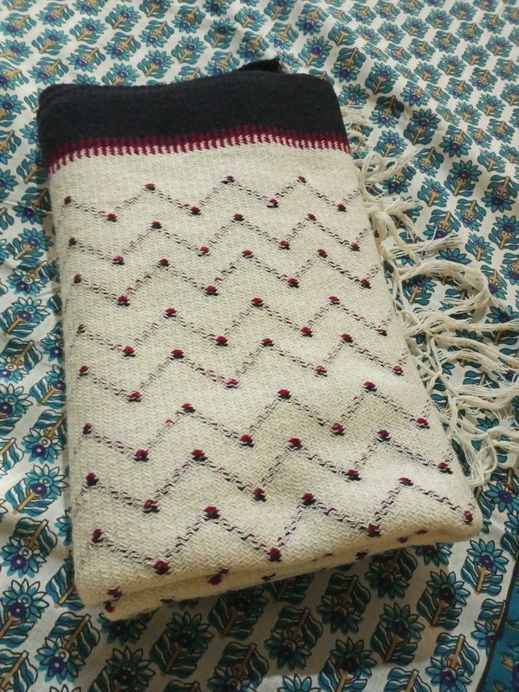 Cozy Patterned Shawl